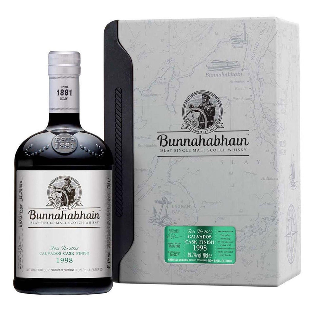 Bunnahabhain 1998 Calvados Cask Finish Feis Ile 2022 Release 70cl