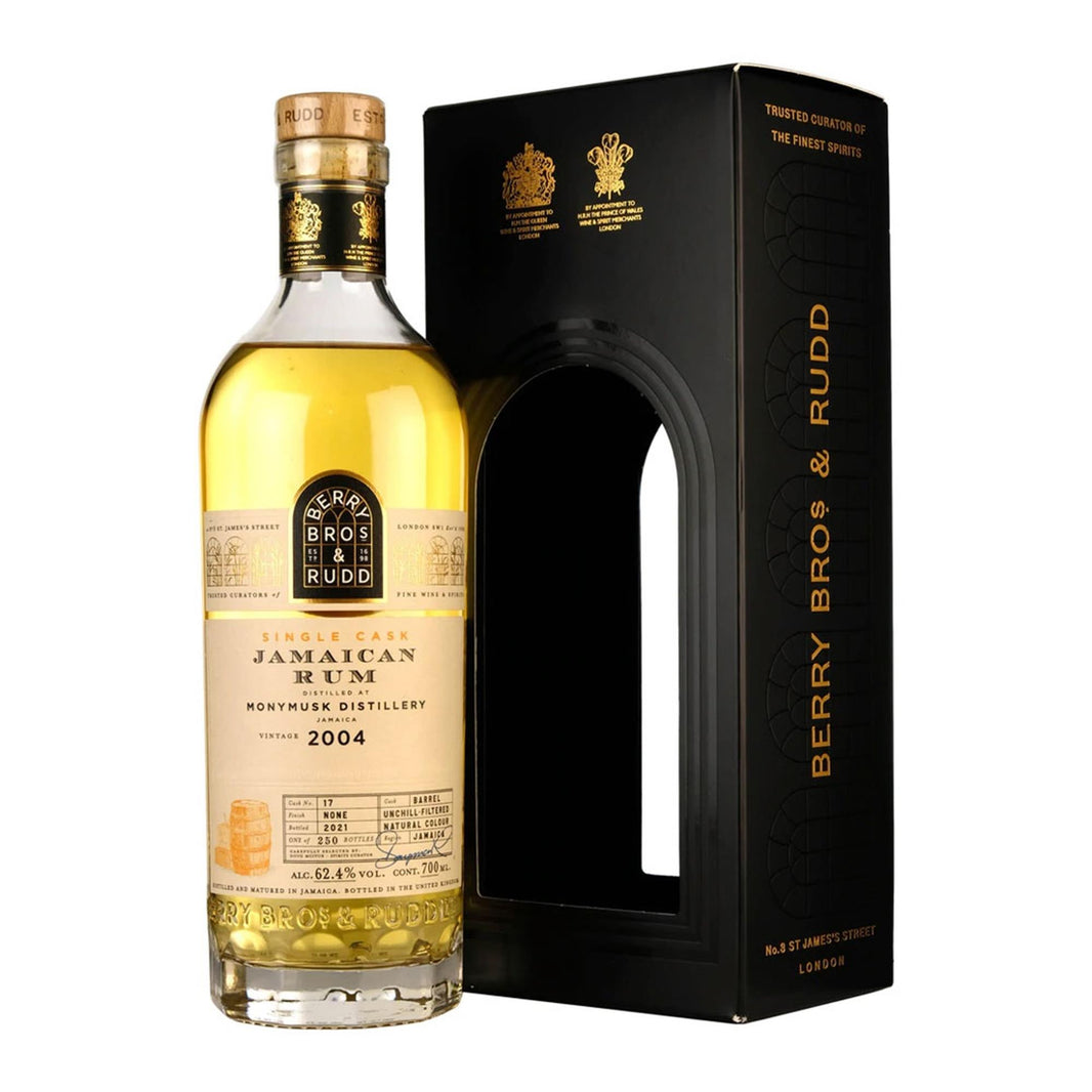 Berry Bros & Rudd Monymusk 2004 17 Year Old Rum 70cl