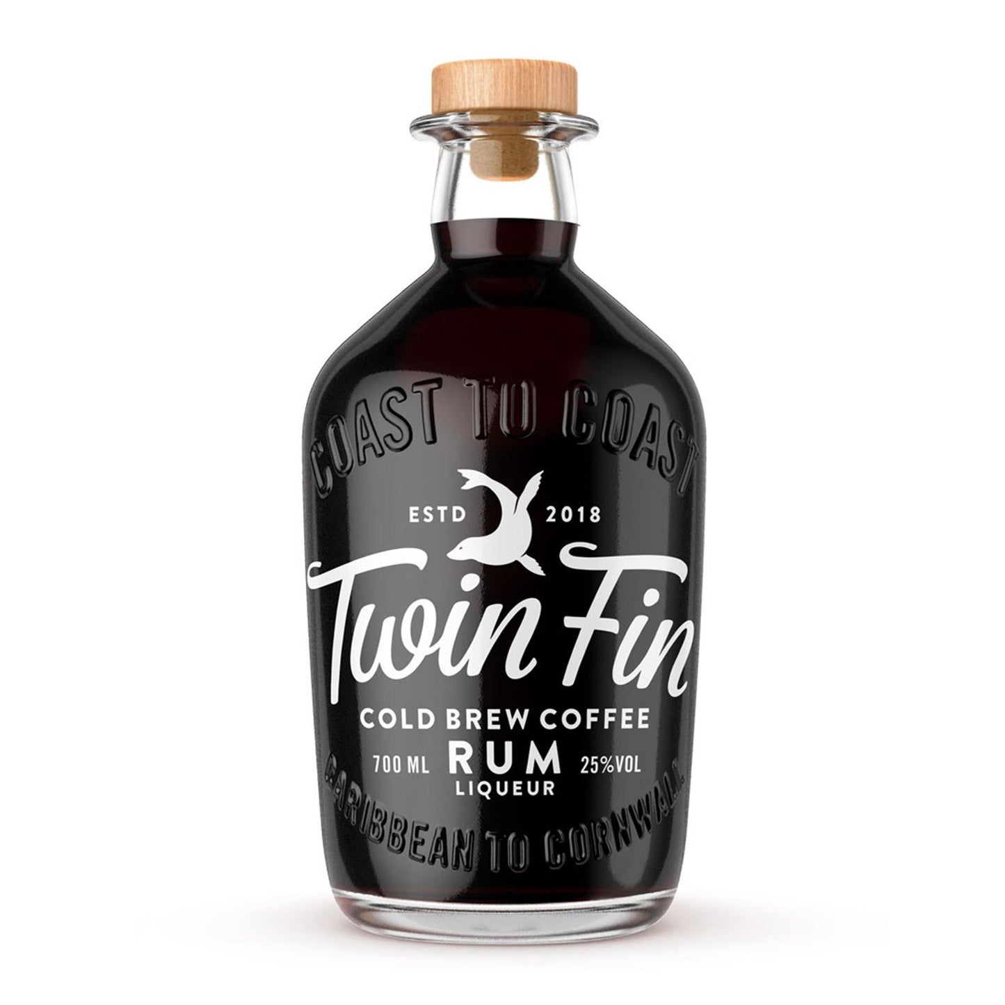 Twin Fin COld Brew Coffee Rum Liqueur 70cl