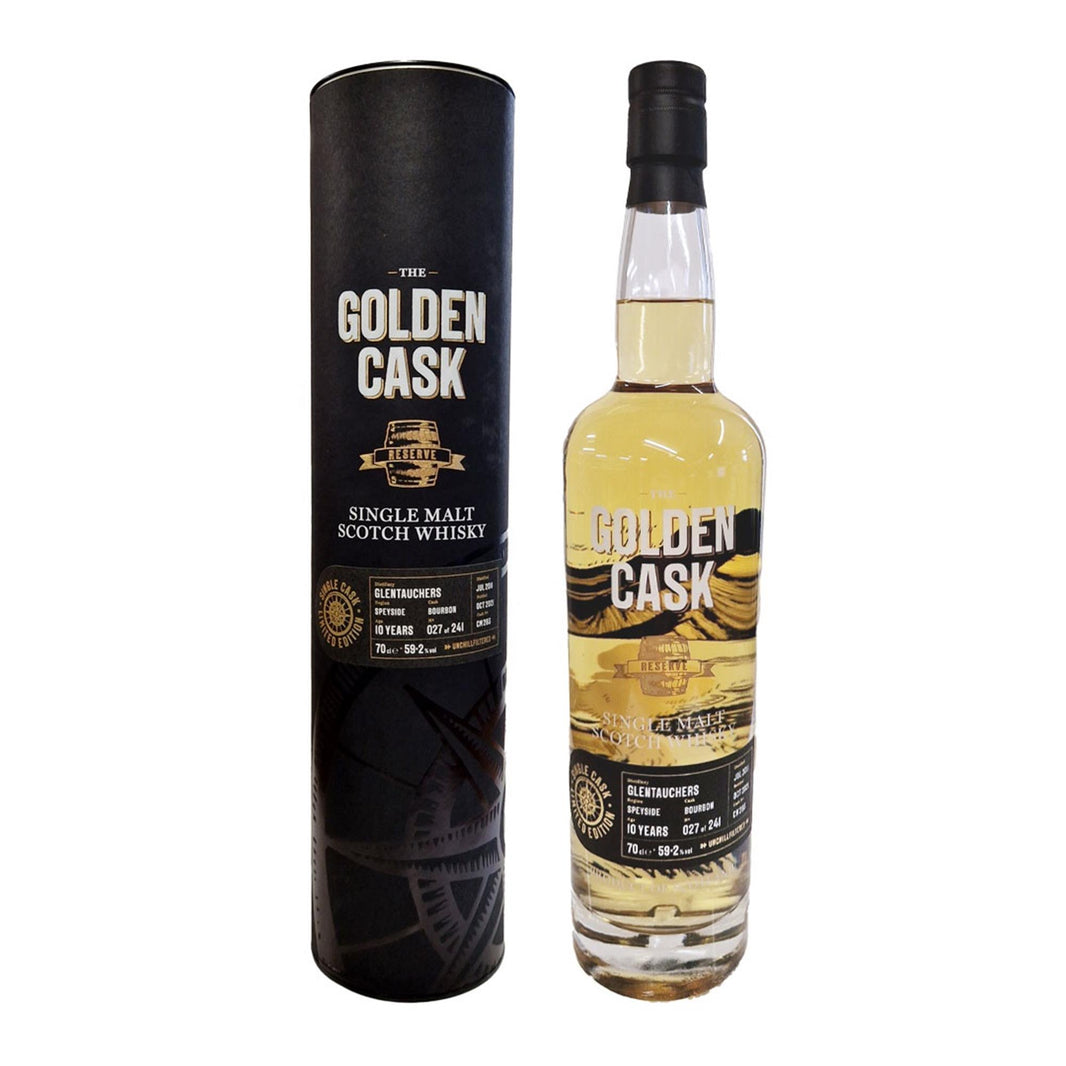 The Golden Cask Glentauchers 2011 10 Year Old Single Malt 70cl