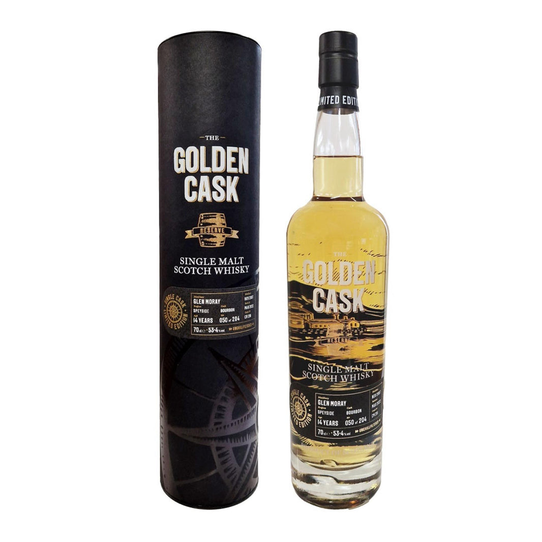 The Golden Cask Glen Moray 2007 14 Year Old Single Malt 70cl