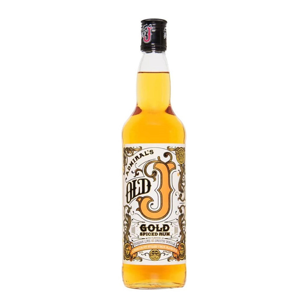 Admiral Vernon's Old J Gold Spiced Rum 70cl