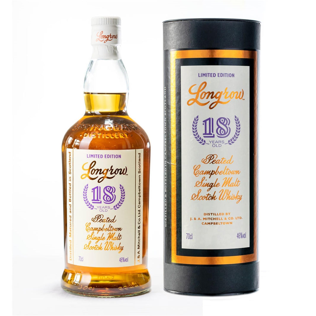Longrow 18 Year Old 2022 Release Single Malt Whisky 70cl