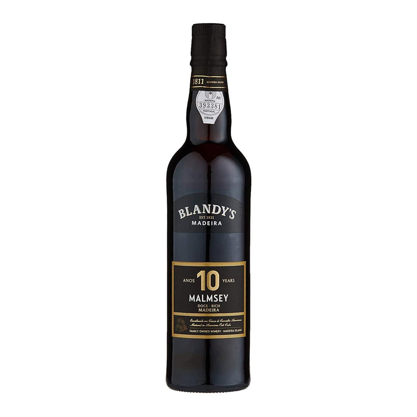 Blandys Malmsey 10 Year Old Rich Madeira 50cl