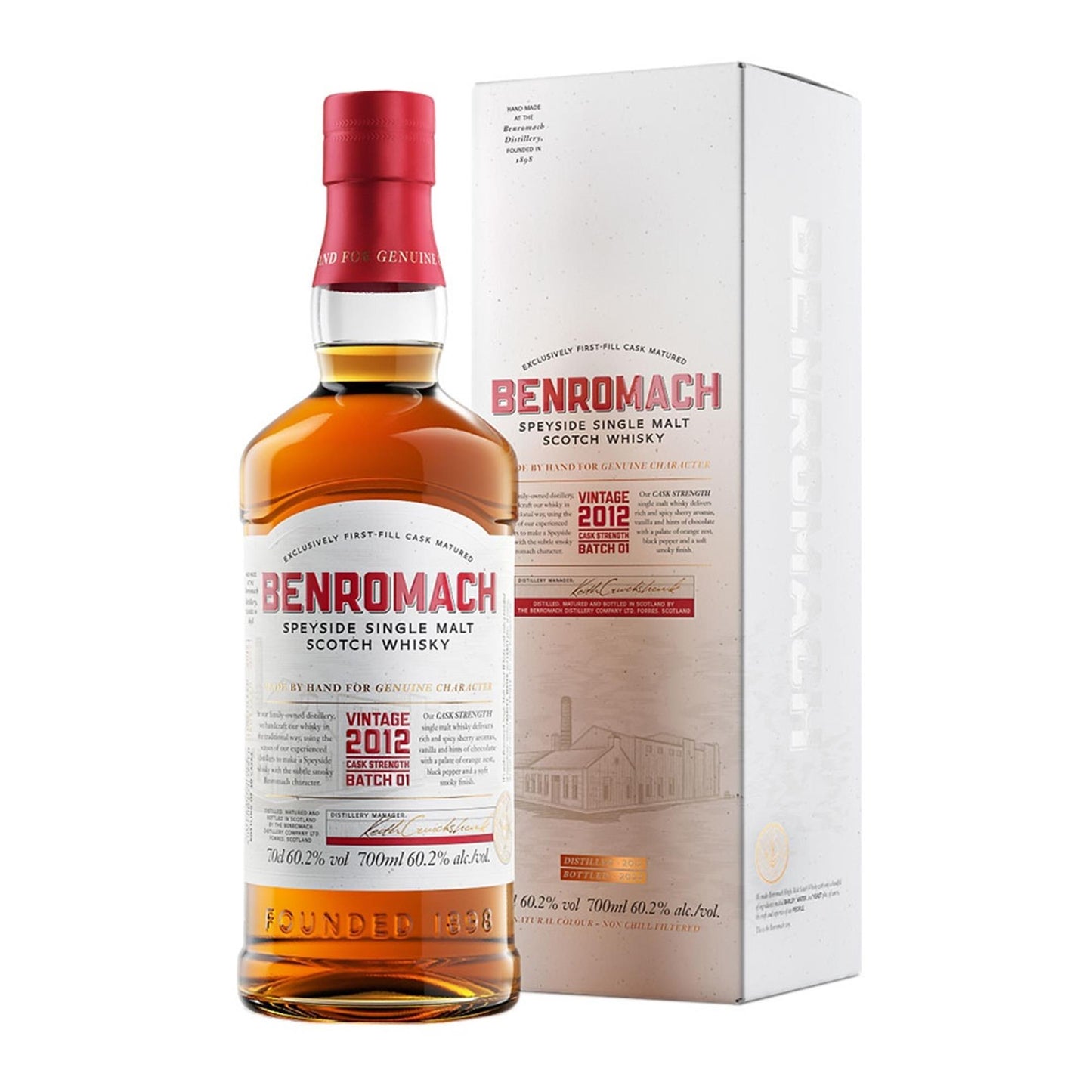 Benromach Cask Strength Vintage 2012 Batch 1 70cl