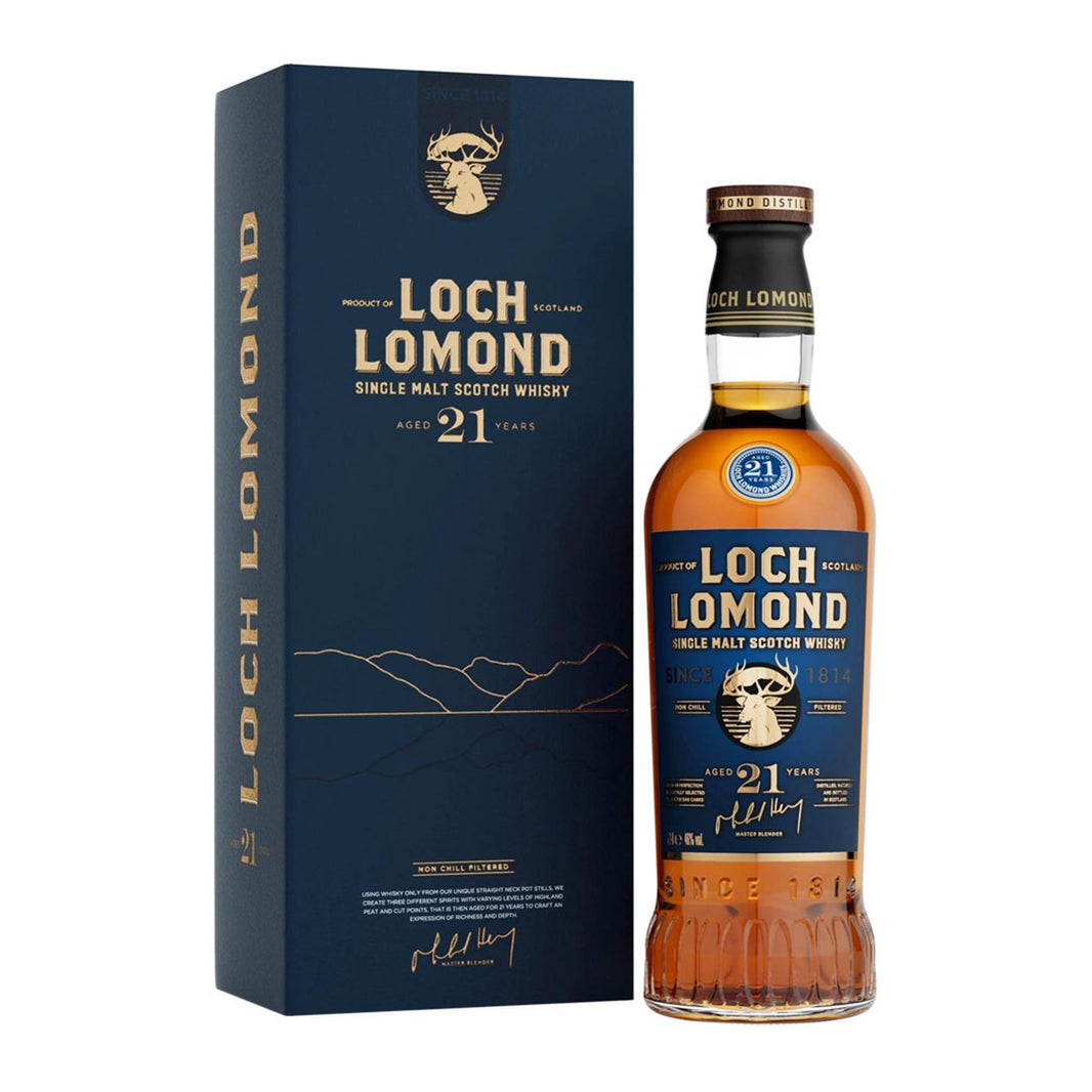Loch Lomond 21 Year Old Single Malt Whisky 70cl