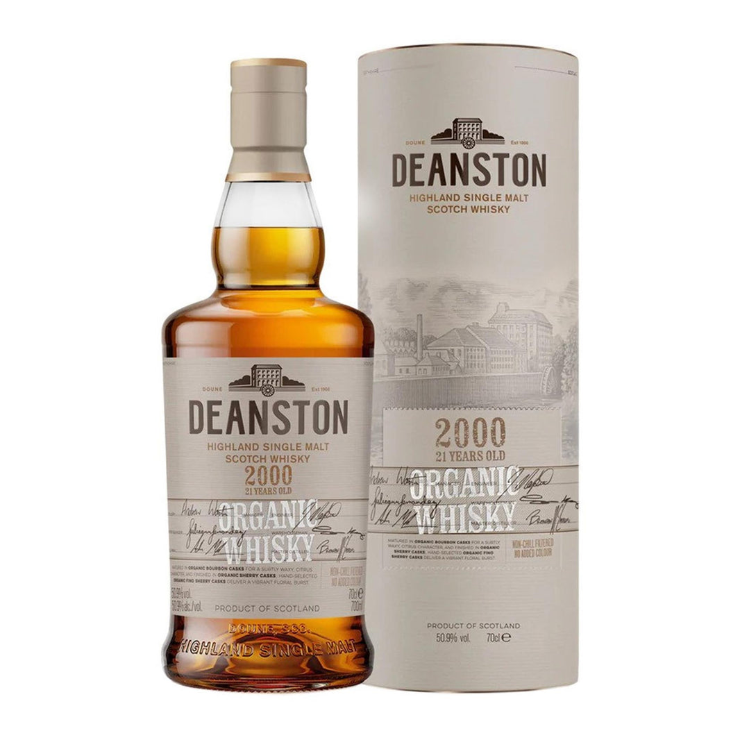 Deanston 21 Year Old 2000 Organic Single Malt Whisky 70cl
