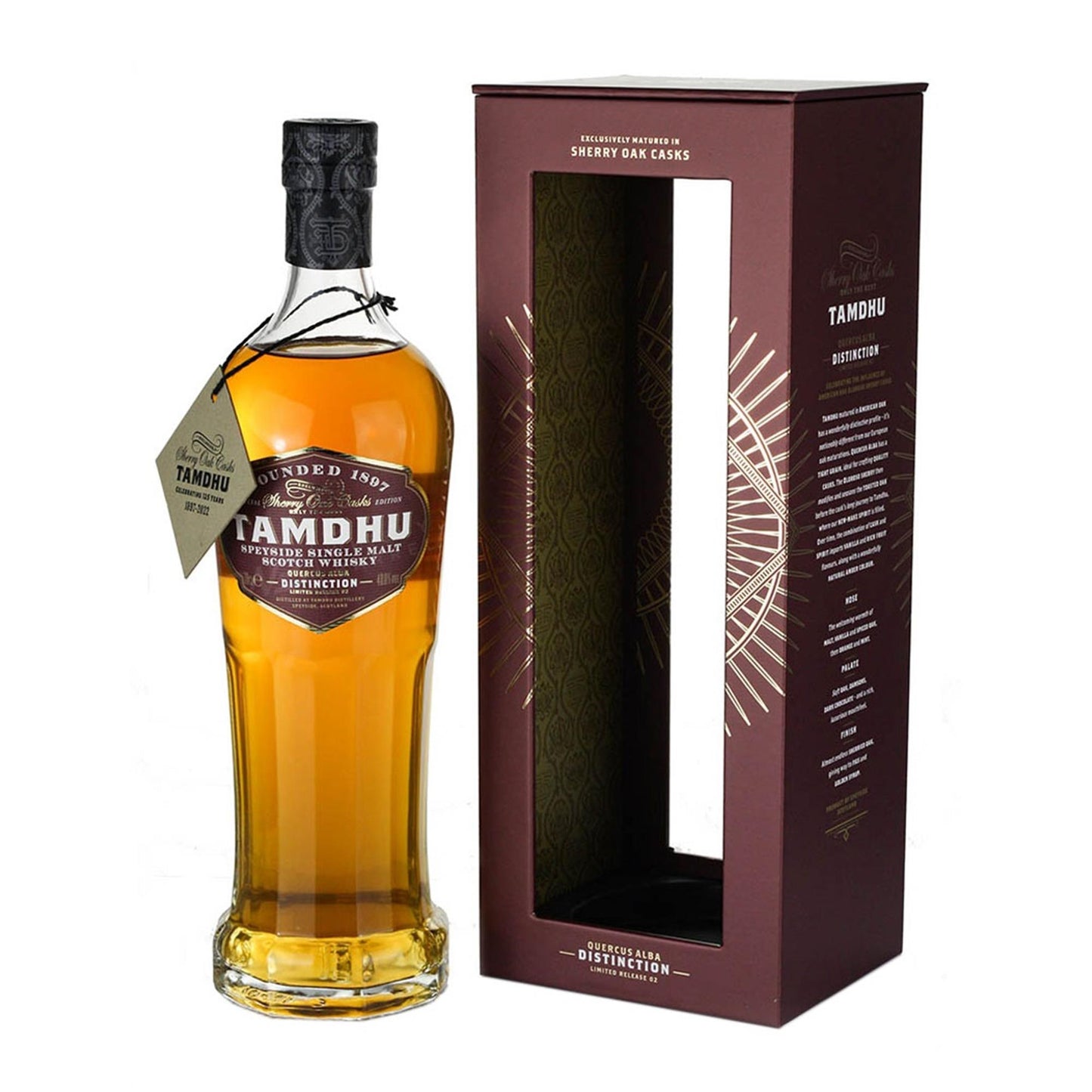 Tamdhu Quercus Alba Distinction Single Malt Whisky Release 2 70cl