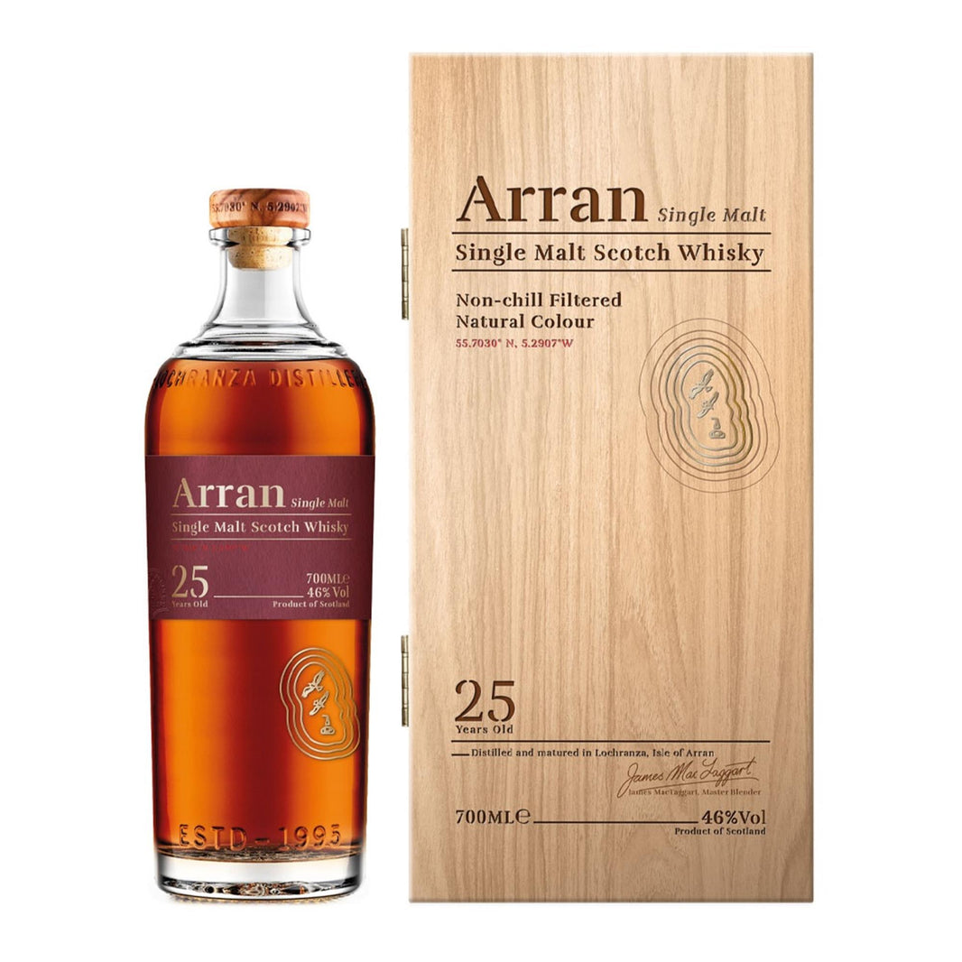 Arran 25 Year Old Single Malt Whisky 2022 Release 70cl