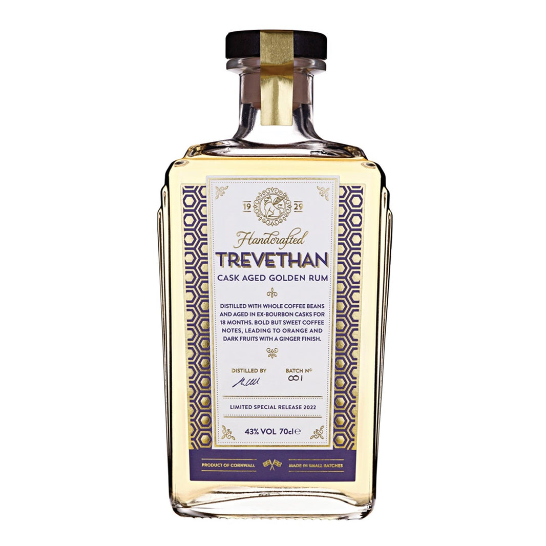 Trevethan Cornish Cask Aged Rum 70cl