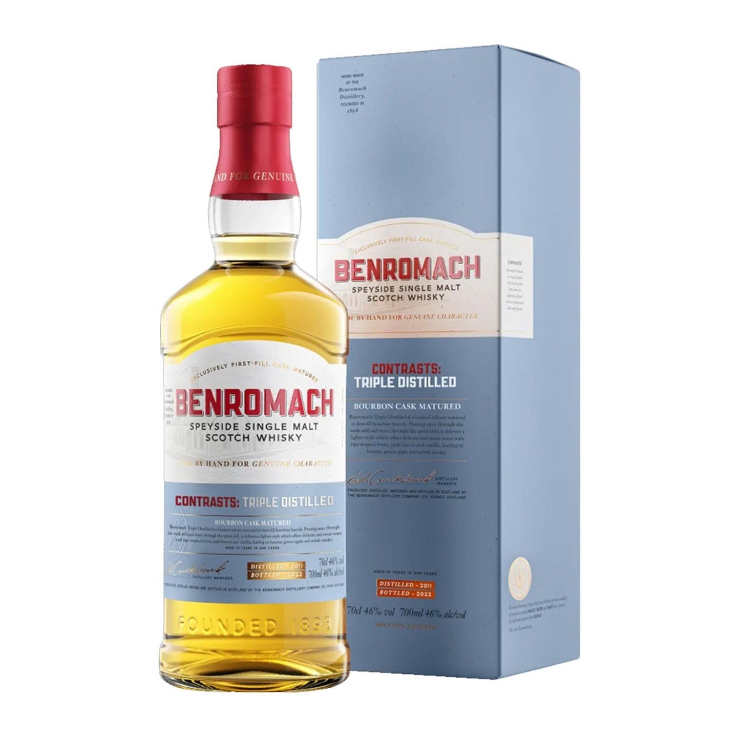Benromach Contrasts Triple Distilled 70cl
