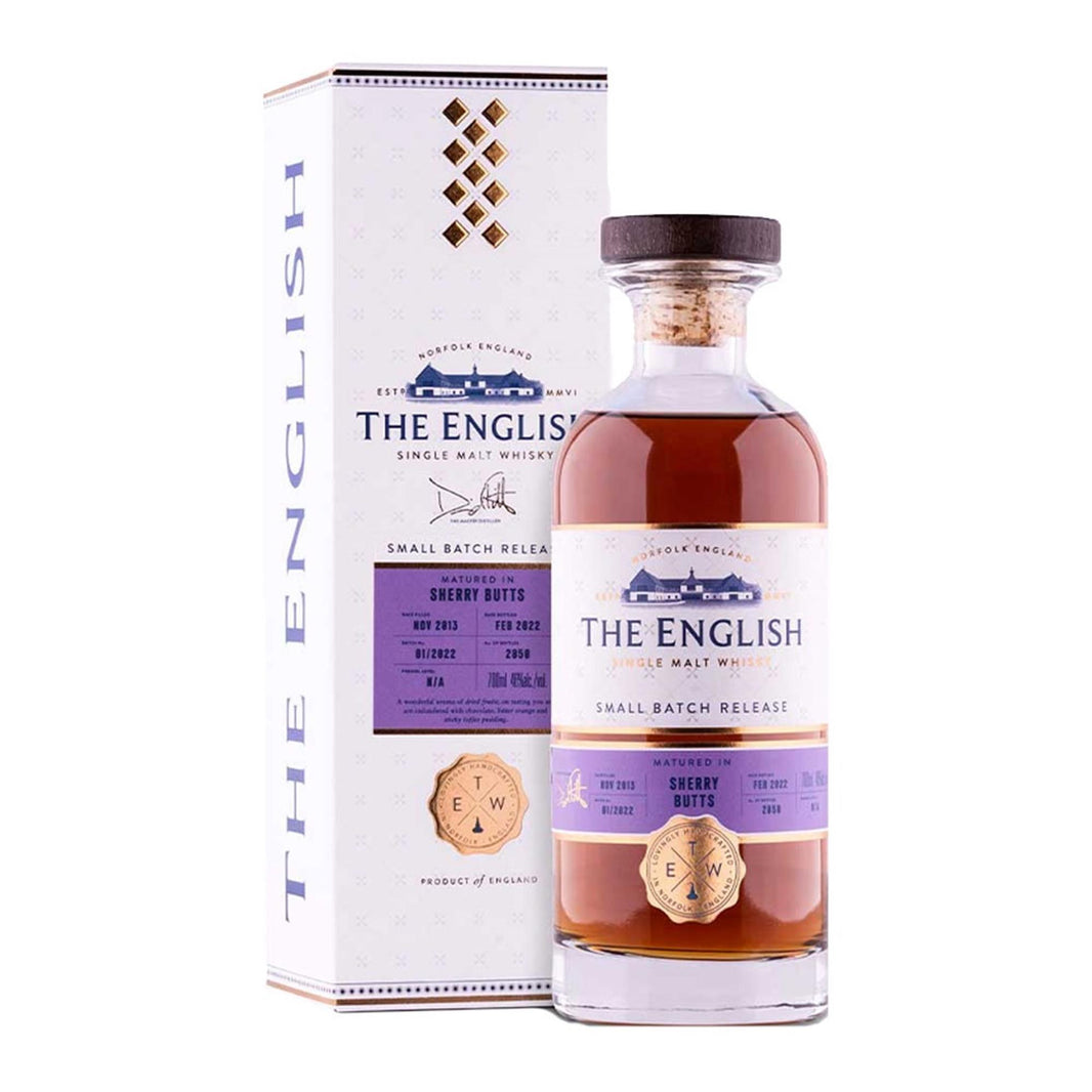 The English Whisky Co. Small Batch Smoked Sherry Hogshead 70cl