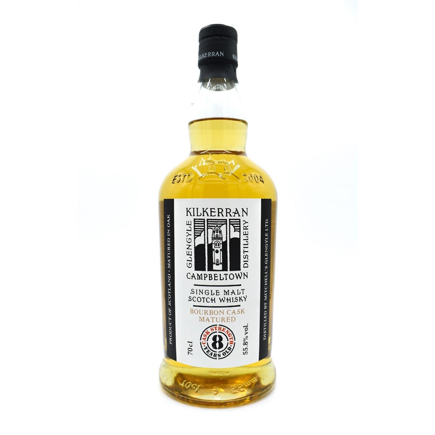 Kilkerran 8 Year Old Bourbon Cask 55.8% 2023 Release 70cl
