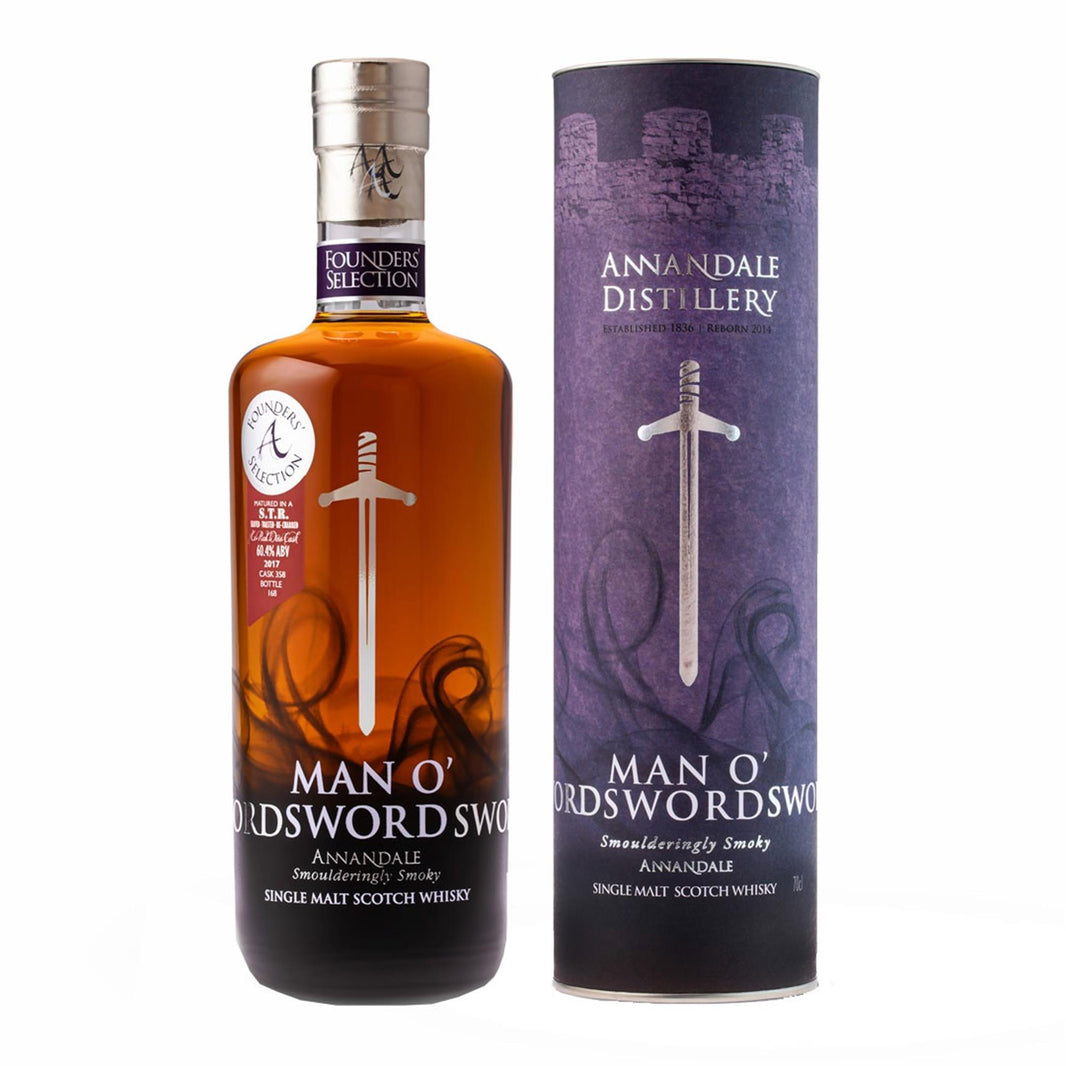 Annandale Man O' Sword Founders Selection STR Cask #375 60.5% 70cl