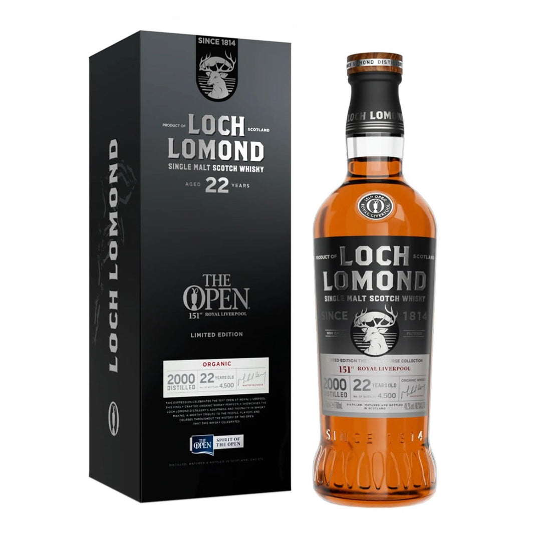 Loch Lomond The Open Limited Edition 22 Year Old Organic Single Malt Whisky 70cl