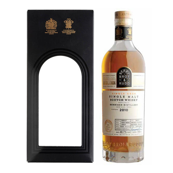 Berry Bros Rudd 2010 Benriach Cask No 08037 13 Year Old 607 70cl