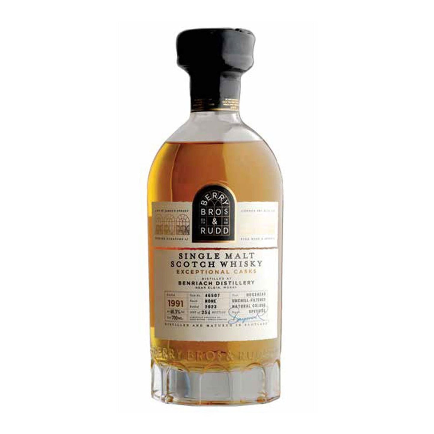 Berry Bros & Rudd 1991 Benriach Cask No. 46507 31 Year Old 48.3% 70cl