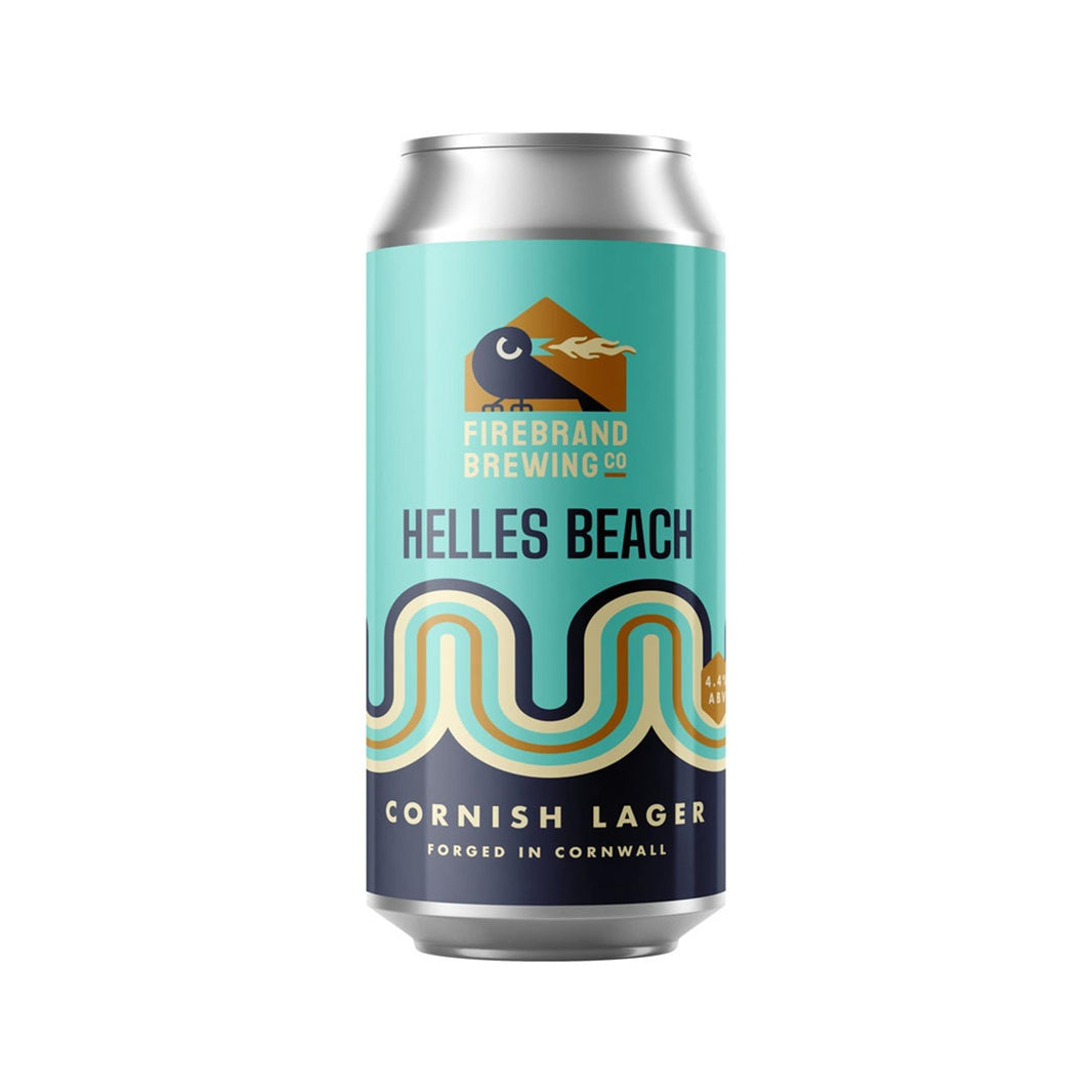 Firebrand Helles Beach Cornish Lager 440ml