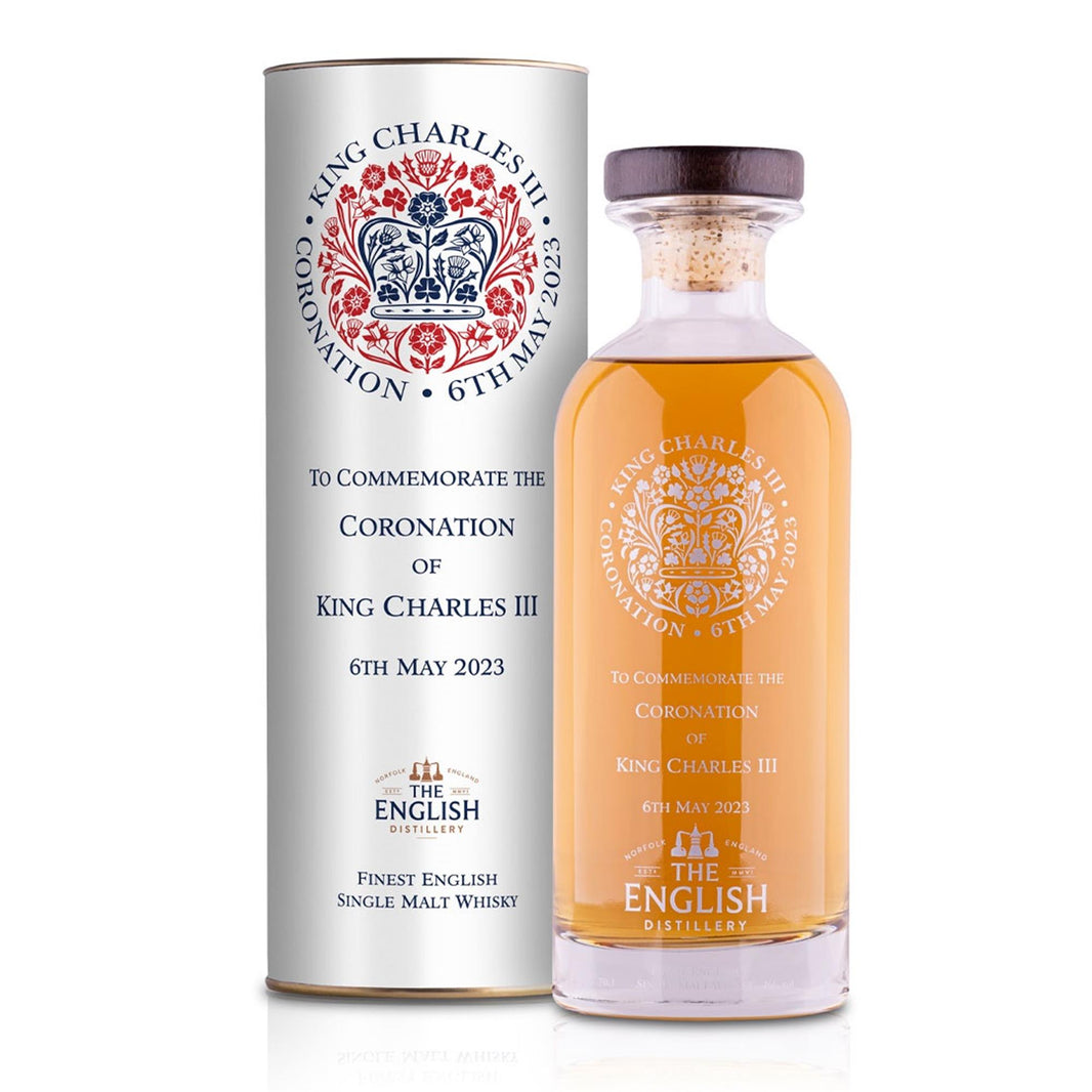 The English Whisky Co. King Charles III Coronation Single Malt Whisky 70cl
