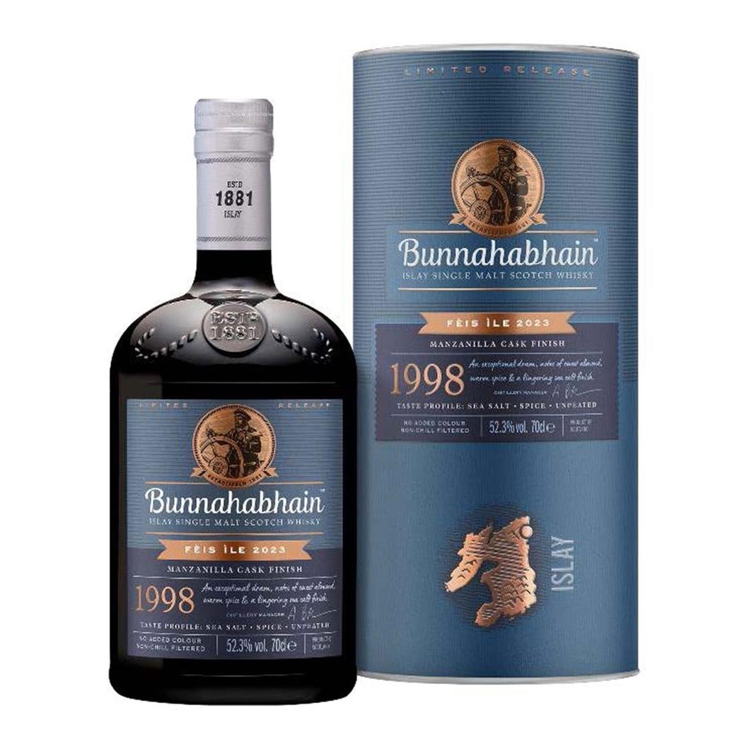 Bunnahabhain 1998 Manzanilla Finish Feis Ile 2023 70cl
