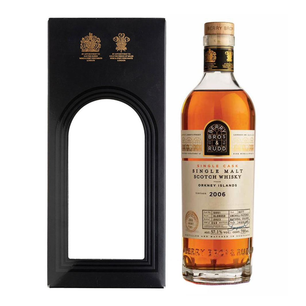 Berry Bros & Rudd 2006 Orkney Cask No. 5051 17 Year Old 57.1% 70cl