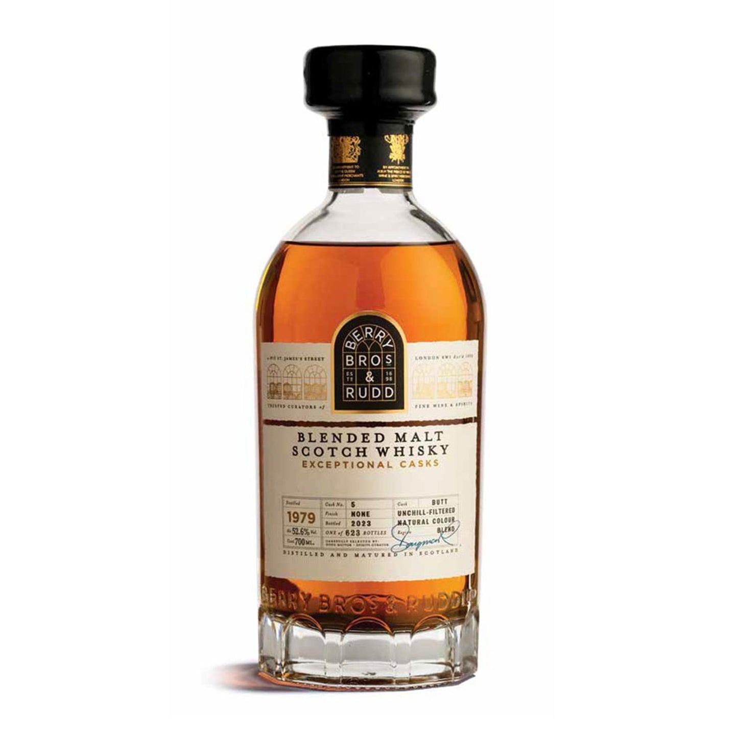 Berry Bros & Rudd 1979 Exceptional Blend Cask No. 5 44 Year Old 52.6% 70cl