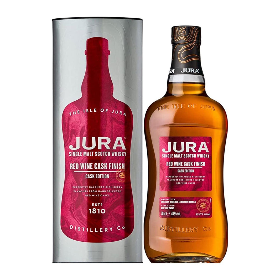 Jura Red Wine Cask Edition Single Malt Scotch Whisky 70cl