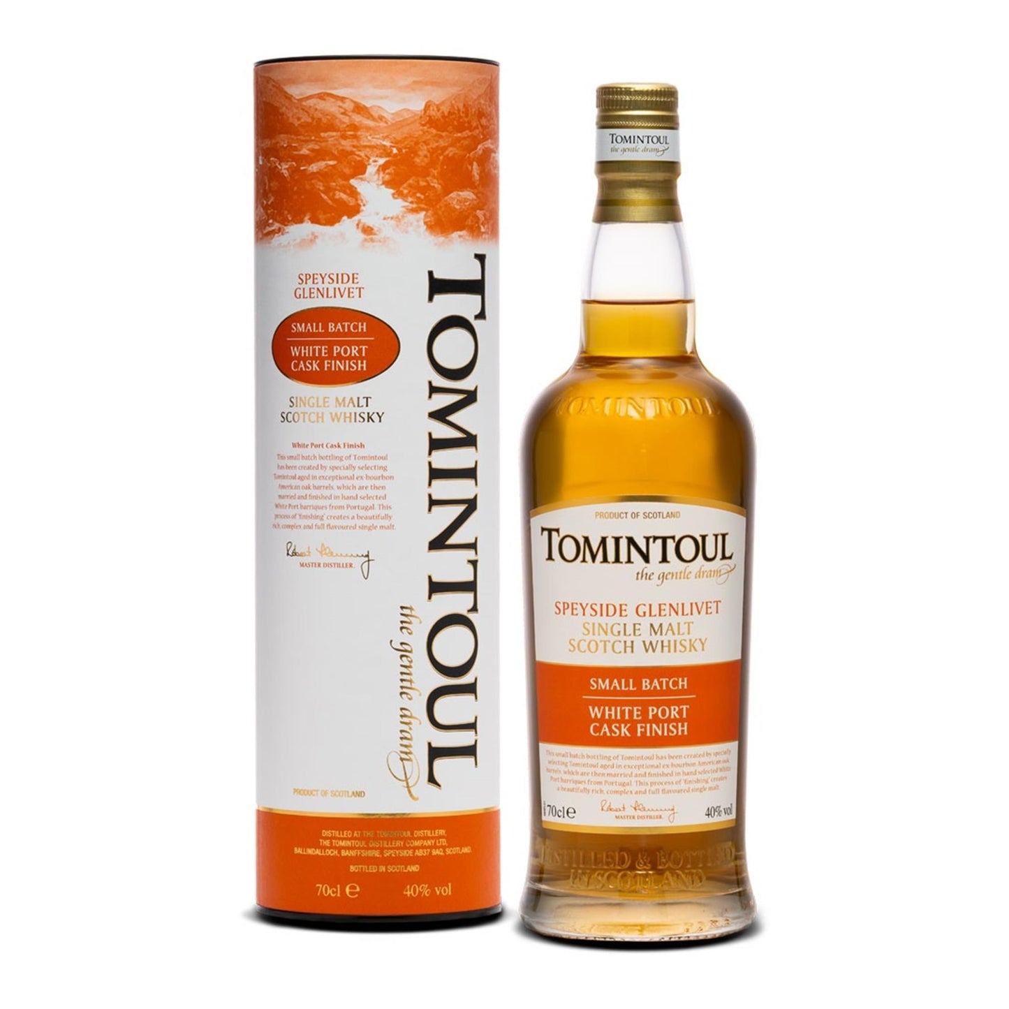Tomintoul White Port Cask Finish Single Malt Whisky 70cl