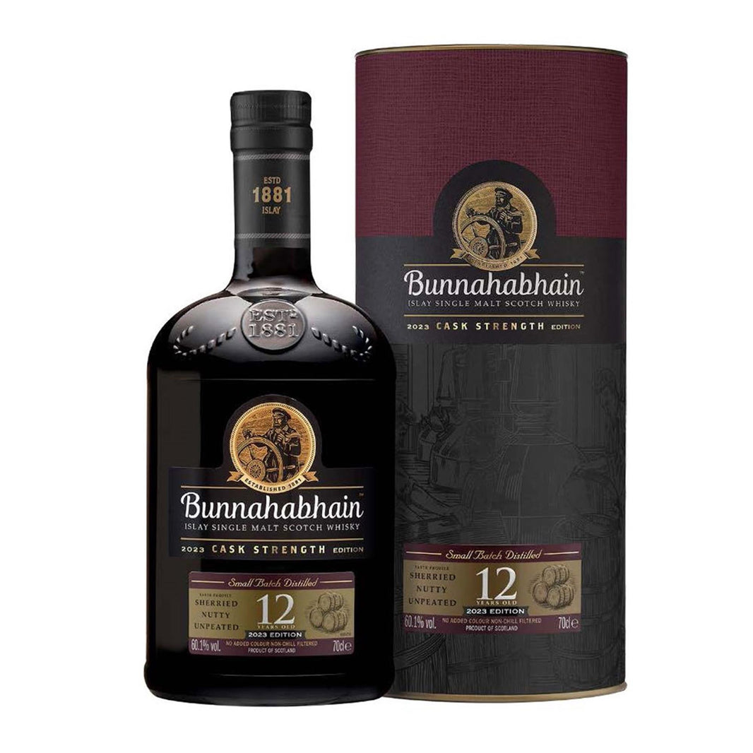 Bunnahabhain 12 Year Old Cask Strength Release 2023 Edition 70cl