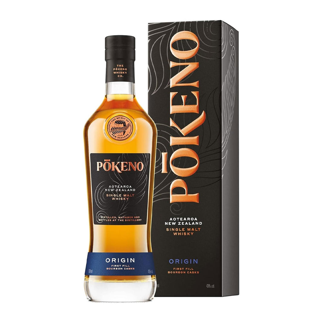 Pokeno Origin New Zealand Single Malt Whisky 70cl