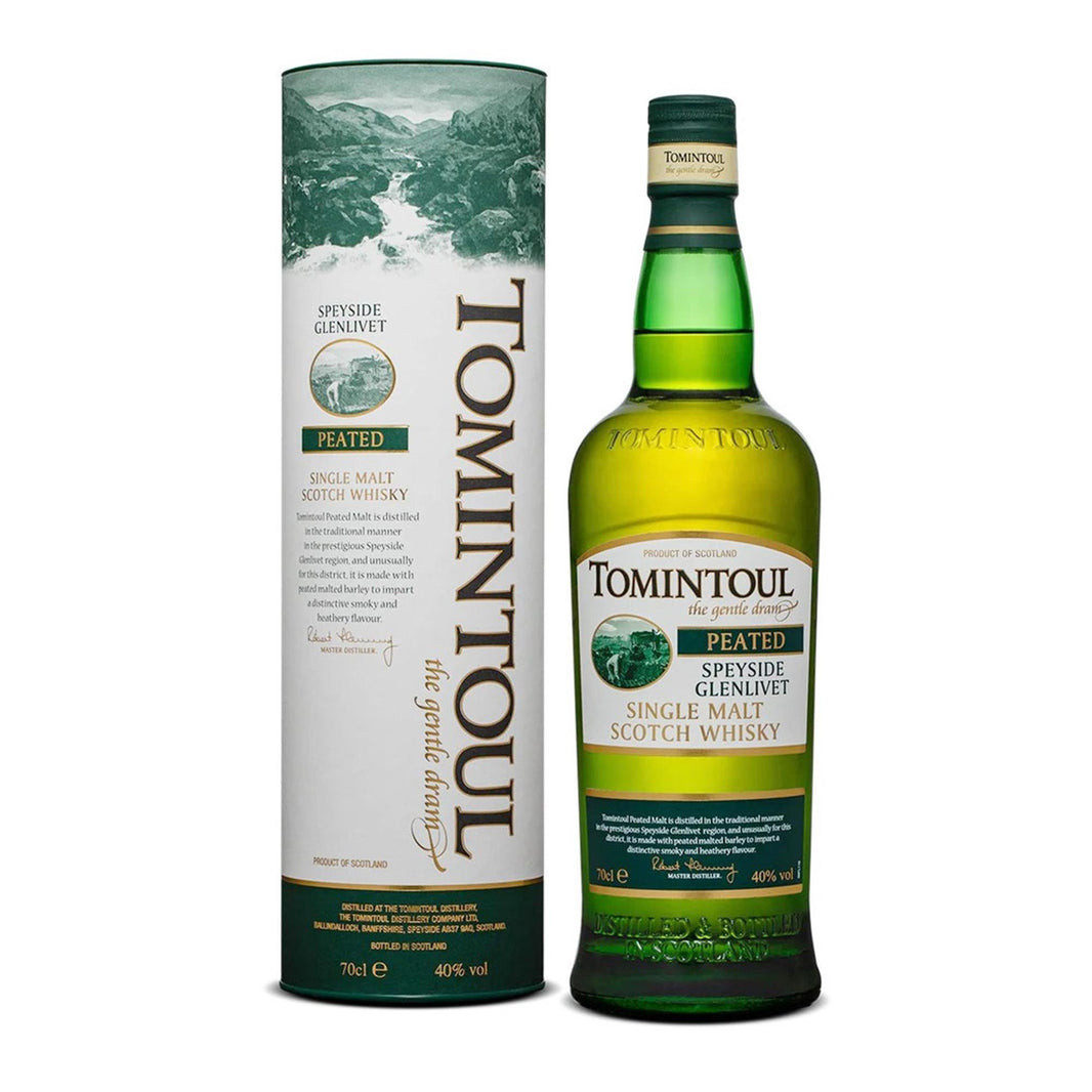 Tomintoul Peated Speyside Single Malt Whisky 70cl