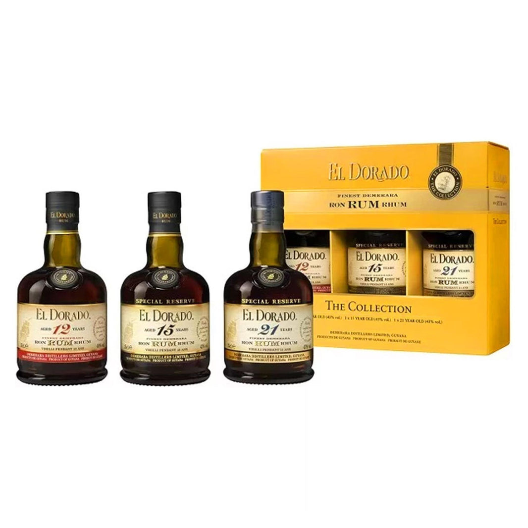 El Dorado Rum Gift Set 3 x 35cl