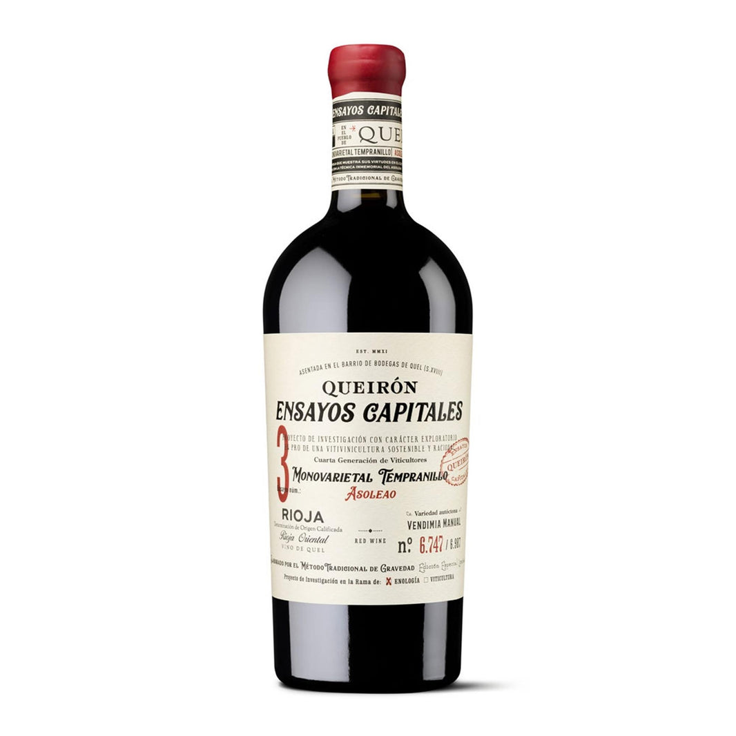 Ontanon Queiron Ensayos Capitales Monovarietal Tempranillo 2020 75cl