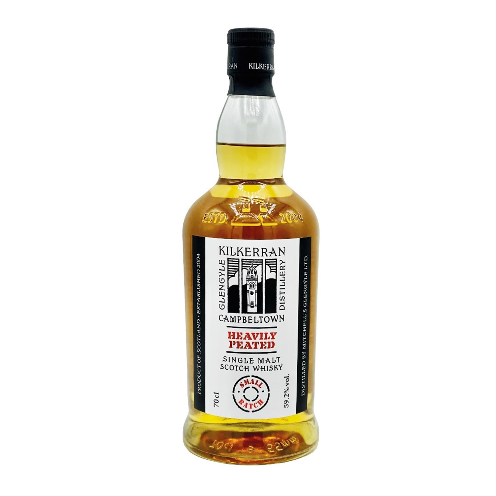 Kilkerran Heavily Peated Batch 9 Cask Strength Whisky 70cl | Drink