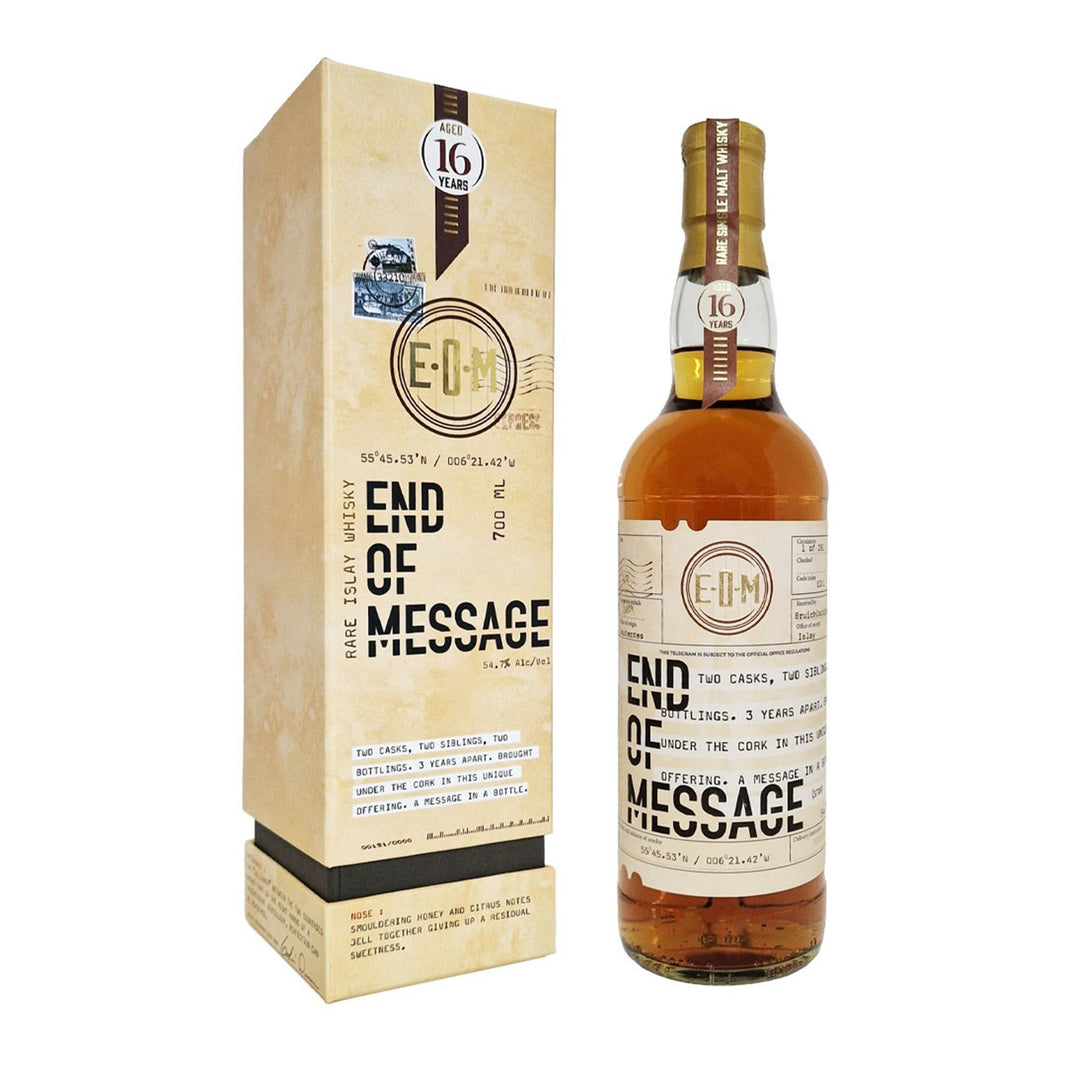 EOM Bruichladdich 16 Year Old Chateau dYquem Cask Single Malt Islay Whisky 70cl