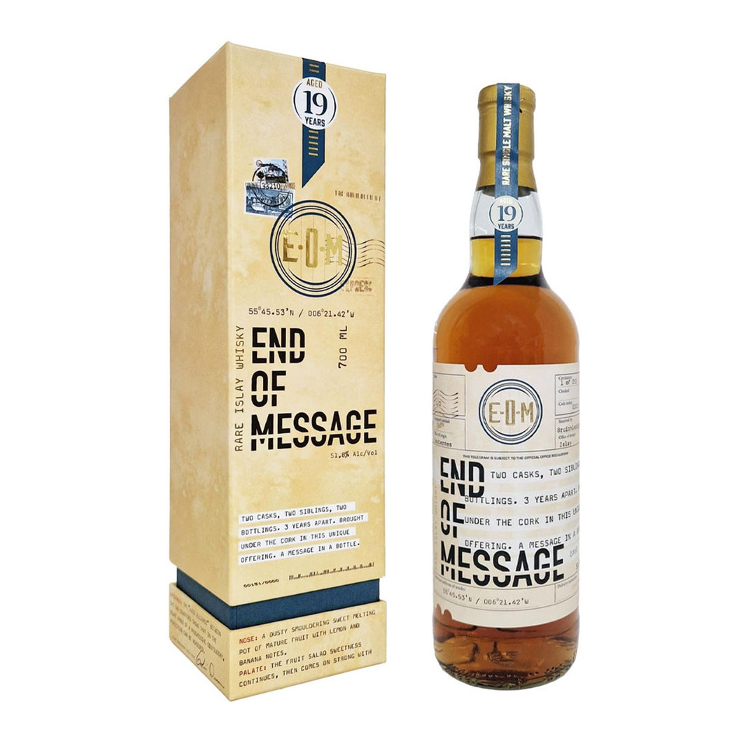 EOM Bruichladdich 19 Year Old Chateau dYquem Cask Single Malt Islay Whisky 70cl