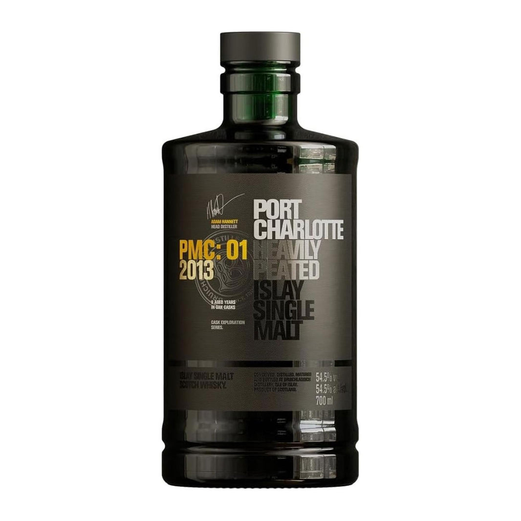Bruichladdich Port Charlotte PMC:01 2013 Heavily Peated Islay Single Malt 70cl