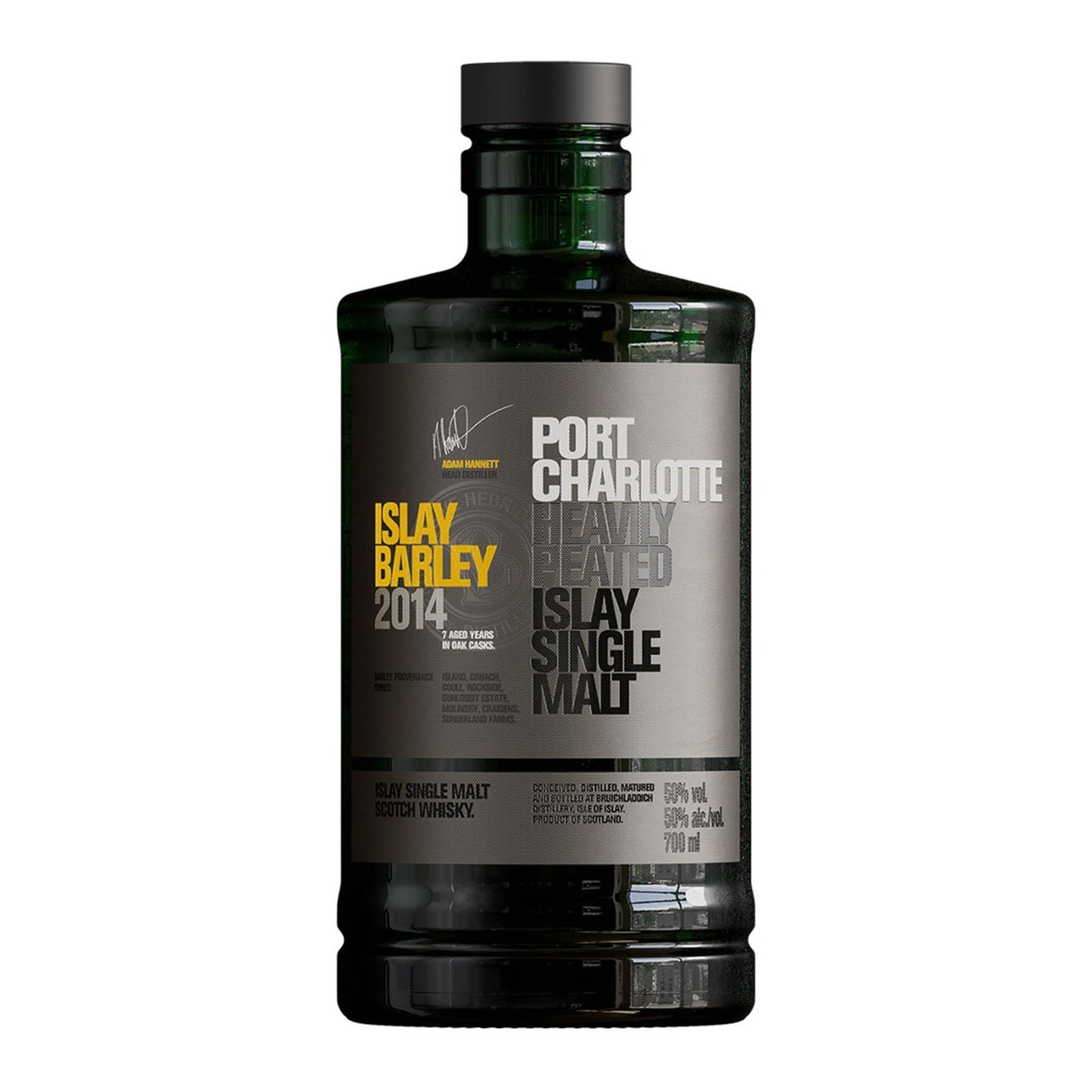 Port Charlotte Heavily Peated Islay Barley 2014 50% 70cl