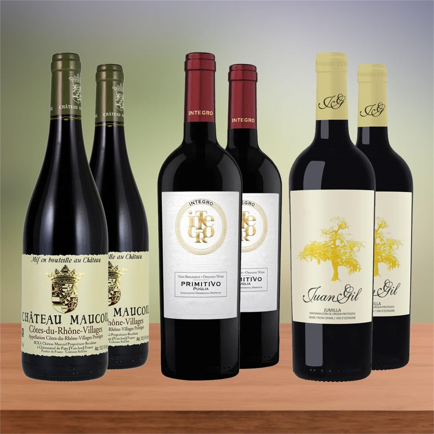 Organic Red Wine Case - 6 Bottles