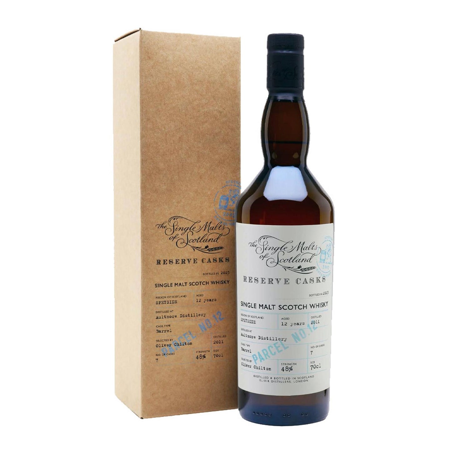 Aultmore 12 Year Old SMOS Reserve Cask Parcel 12 70cl