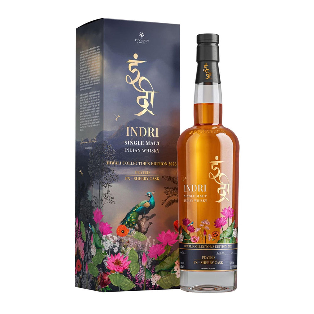 Indri Diwali Collectors Edition 2023 Indian Single Malt Whisky 70cl