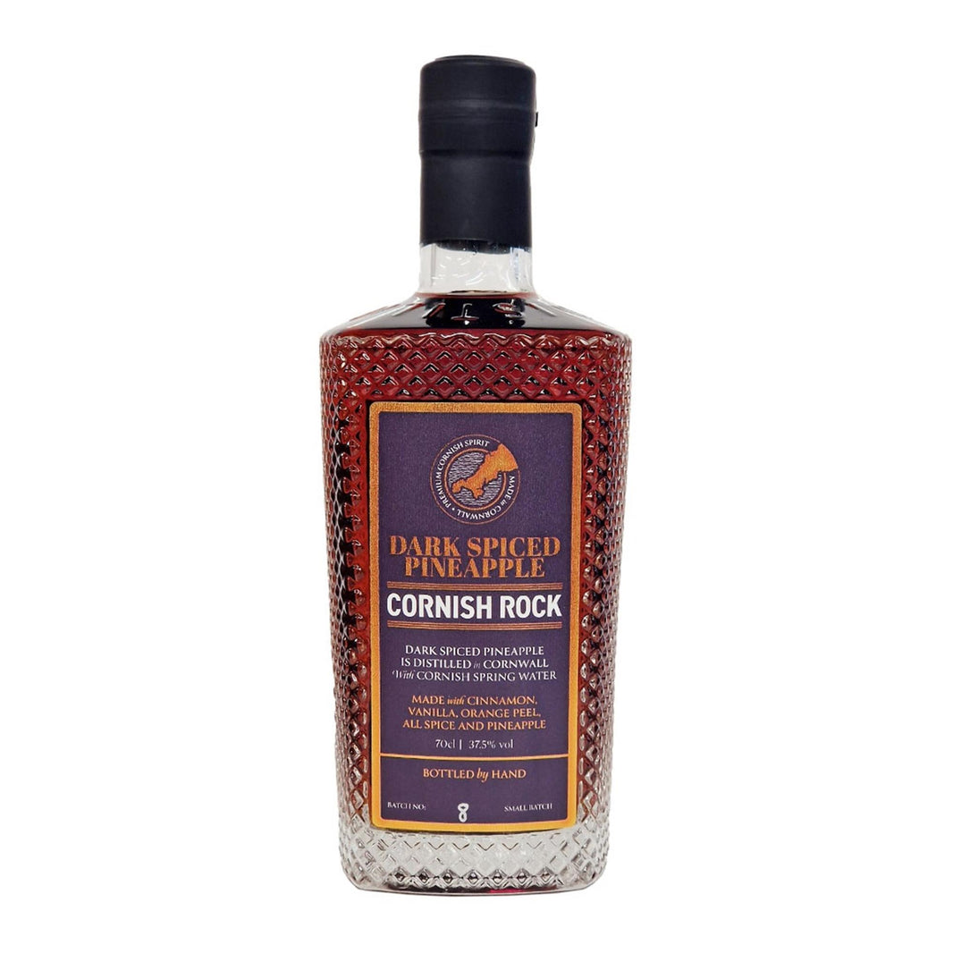 Cornish Rock Dark Spiced Pineapple Rum 70cl