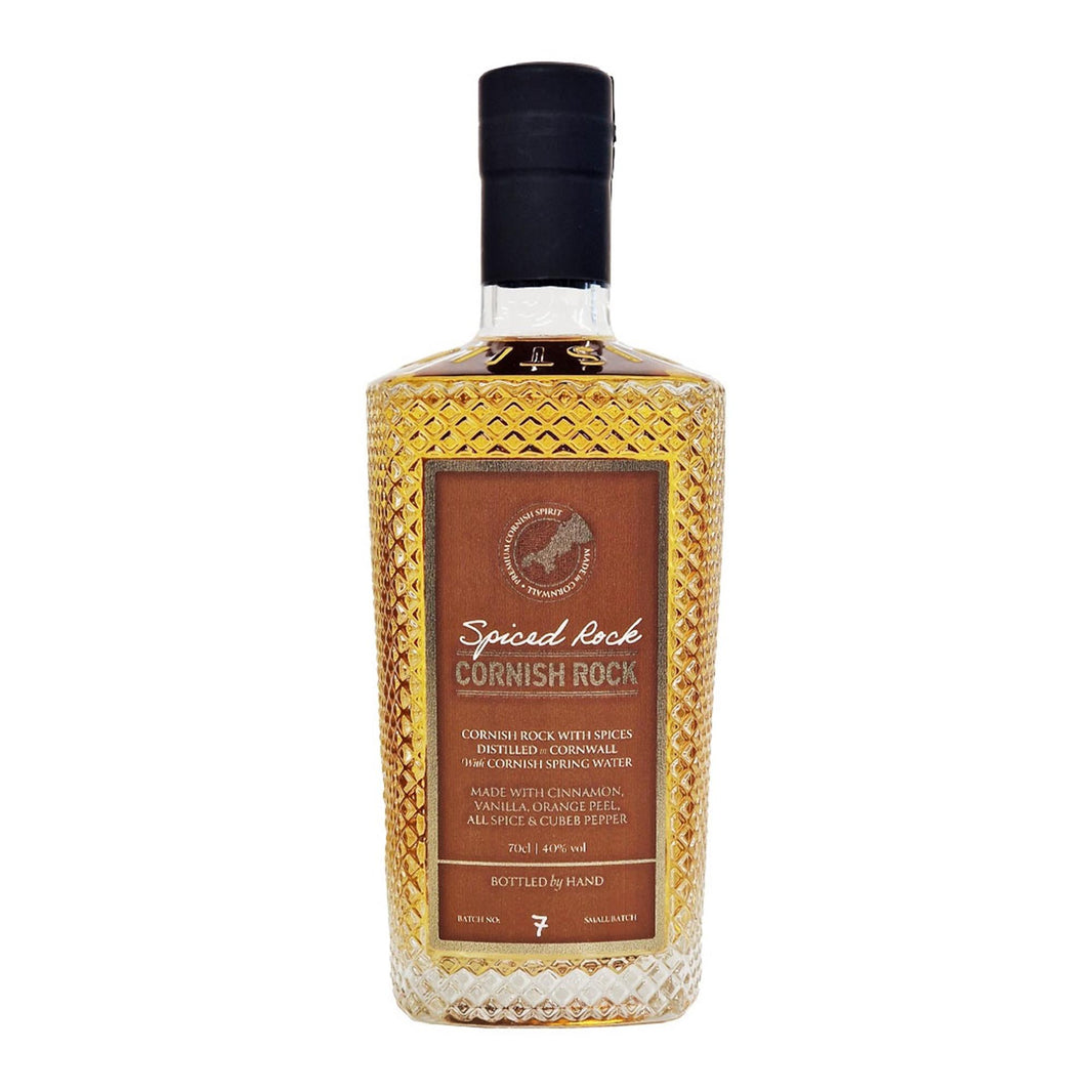 Cornish Rock Spiced Rum 70cl