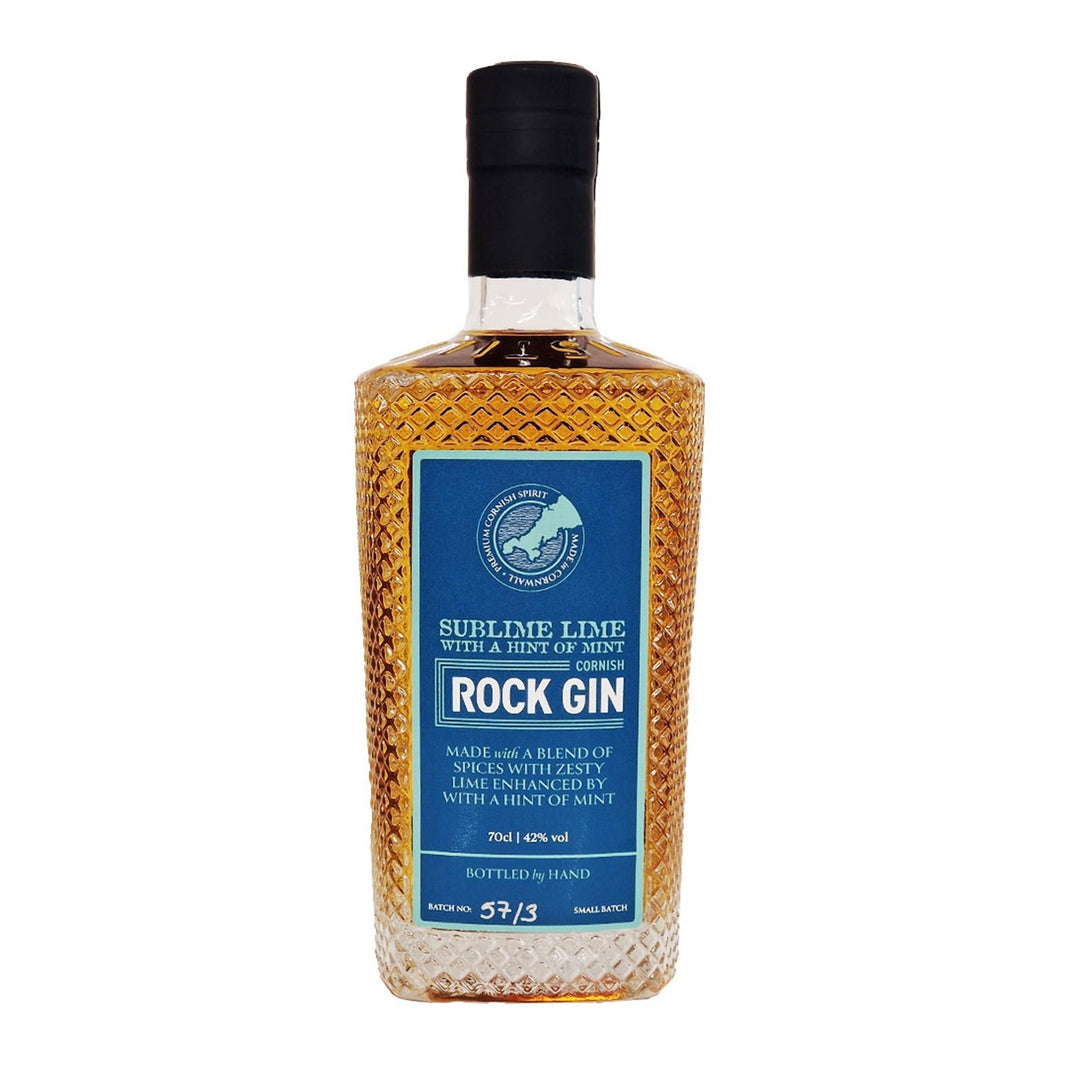 Cornish Rock Sublime Lime With A Hint Of Mint Gin 70cl
