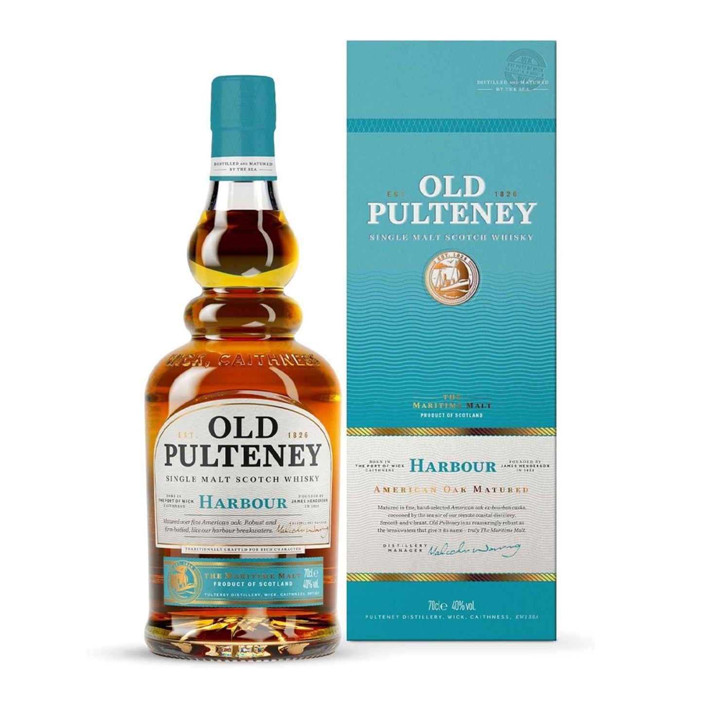 Old Pulteney Harbour Single Malt Whisky 70cl