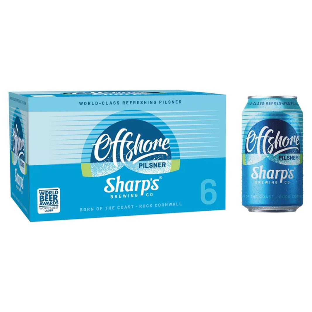 Sharps Offshore Pilsner 330ml x 6 Pack