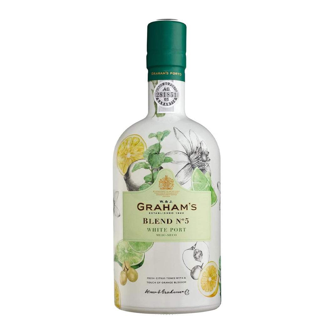 Graham's Blend No 5 White Port Meio Seco NV 75cl