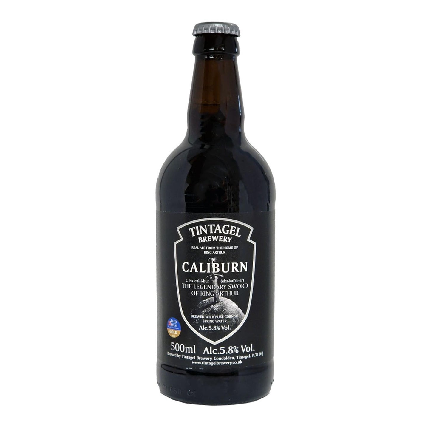 Tintagel Brewery Caliburn Dark Ale 500ml