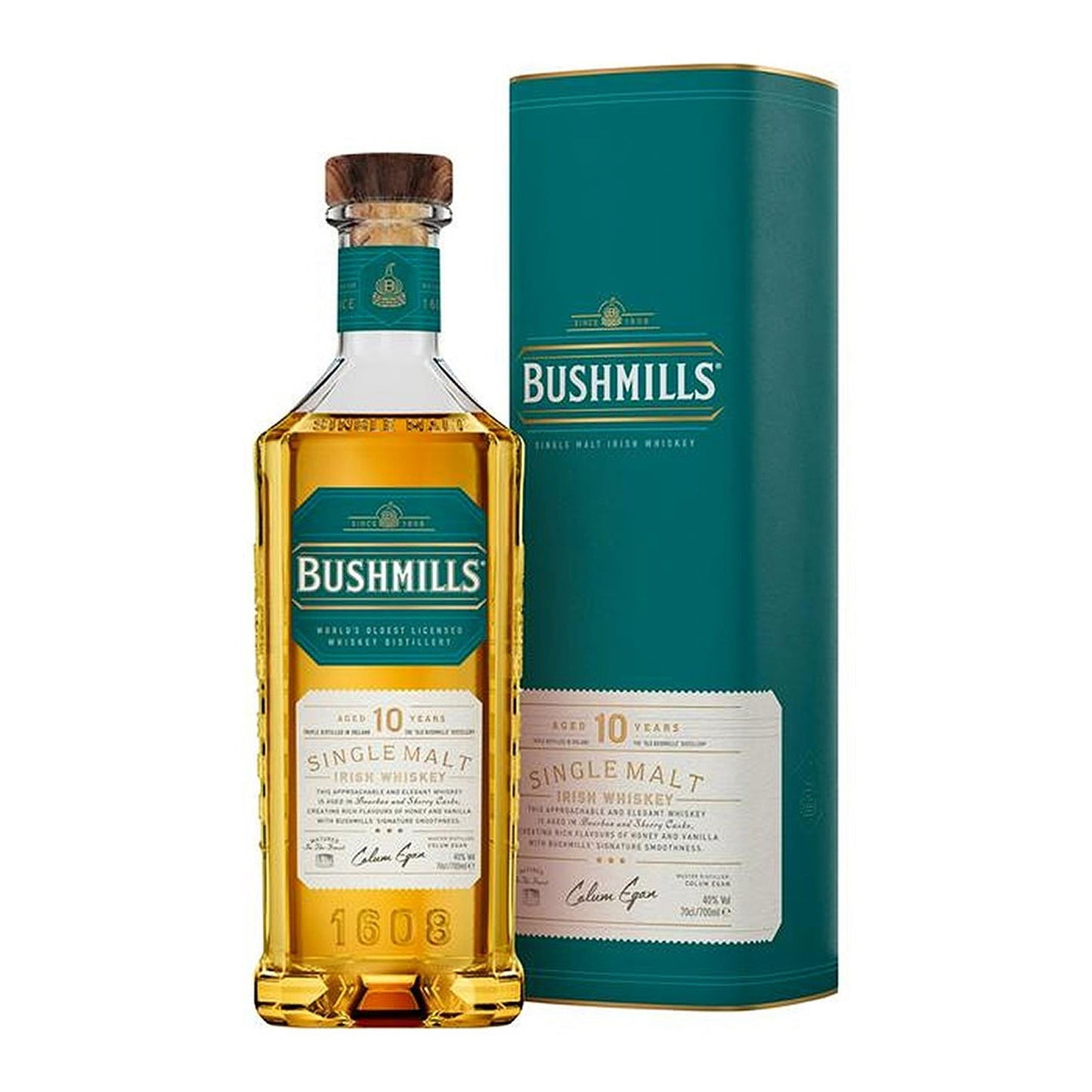 Bushmills 10 Year Old Irish Whiskey 70cl