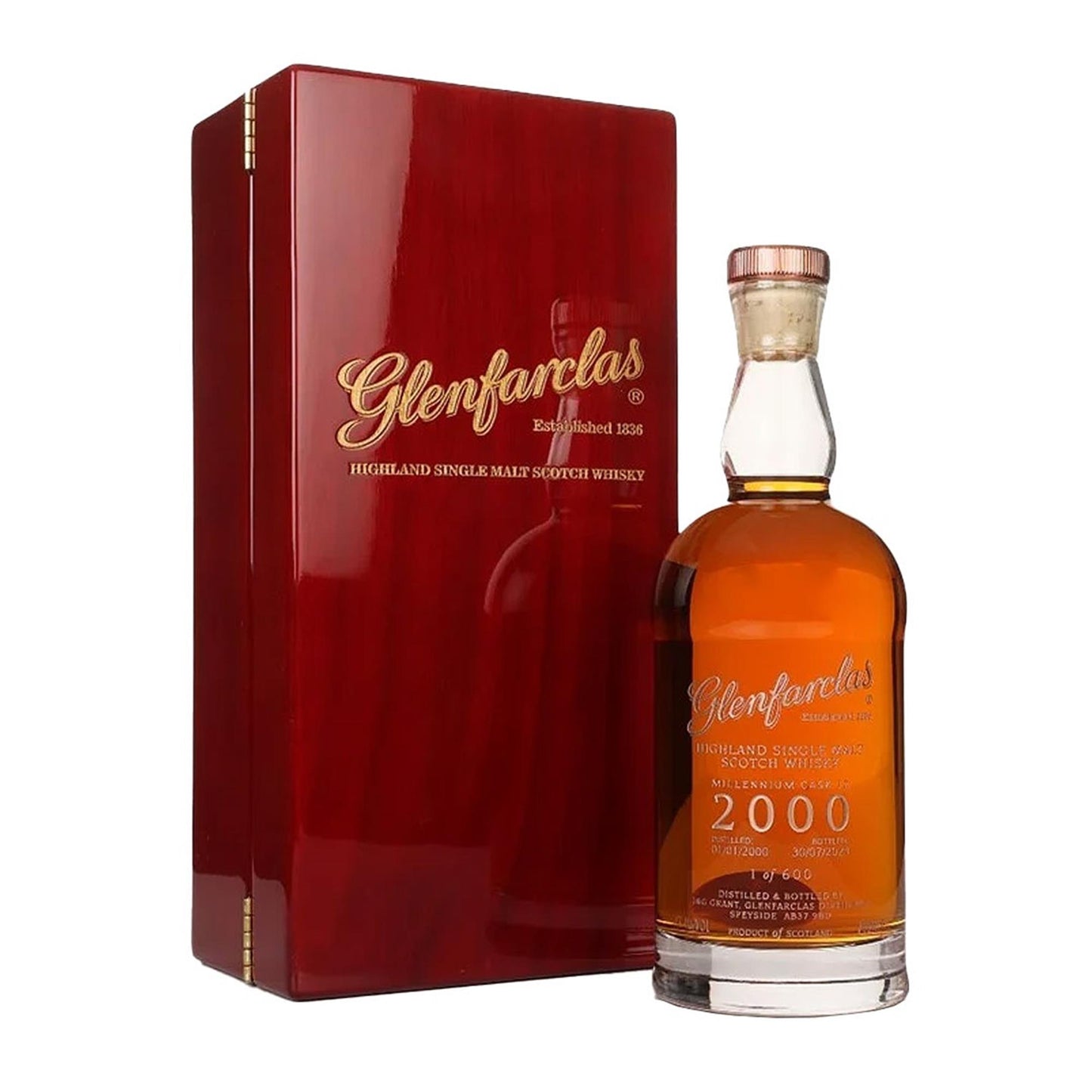 Glenfarclas 24 Year Old Millennium Decanter 70cl